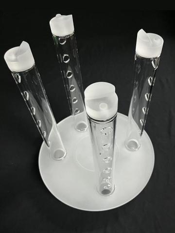 Quartz boat base